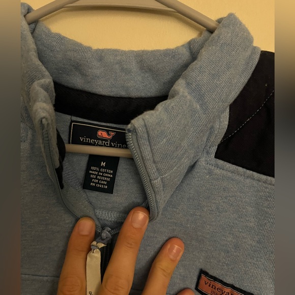 Men's Vineyard Vines quarter zip - Picture 2 of 4
